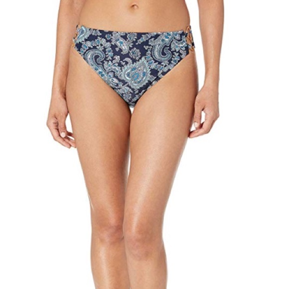 Michael Kors Printed-Ring High-Waisted Bikini - M - Picture 4 of 8